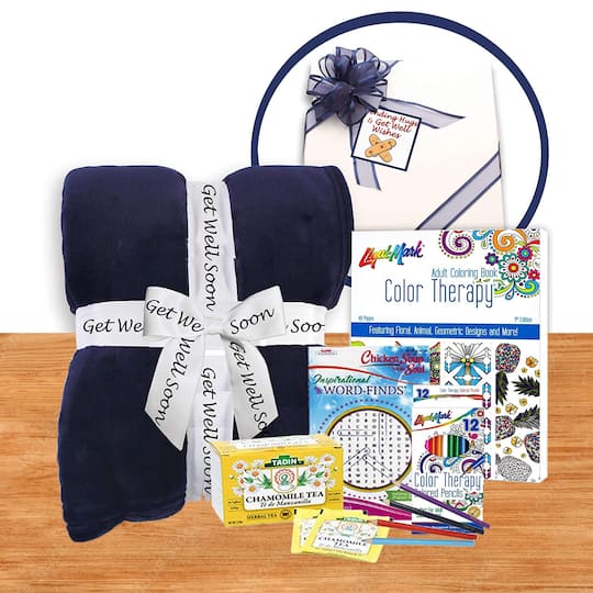 Get Well Soon Basket of Thoughtfulness & Comfort Gift Set